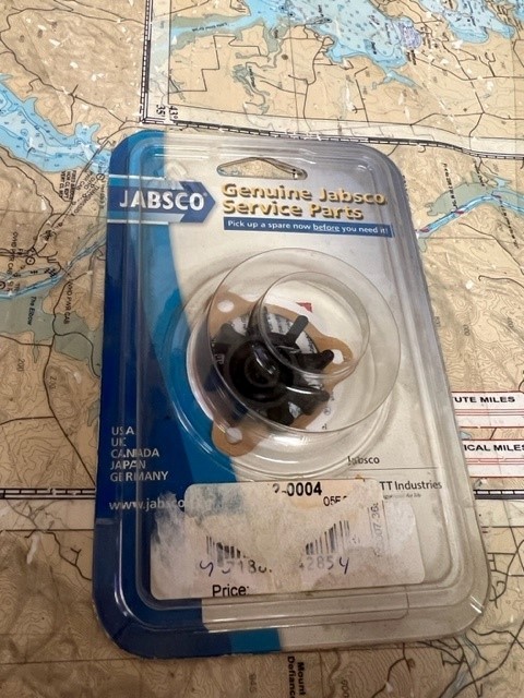 Jabsco #90092-0004 Nitrile Impeller Kit. Jabsco #90092-0004 Nitrile Impeller Kit.