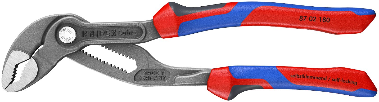KNIPEX 87 02 180 Cobra Pliers 7-1/4\