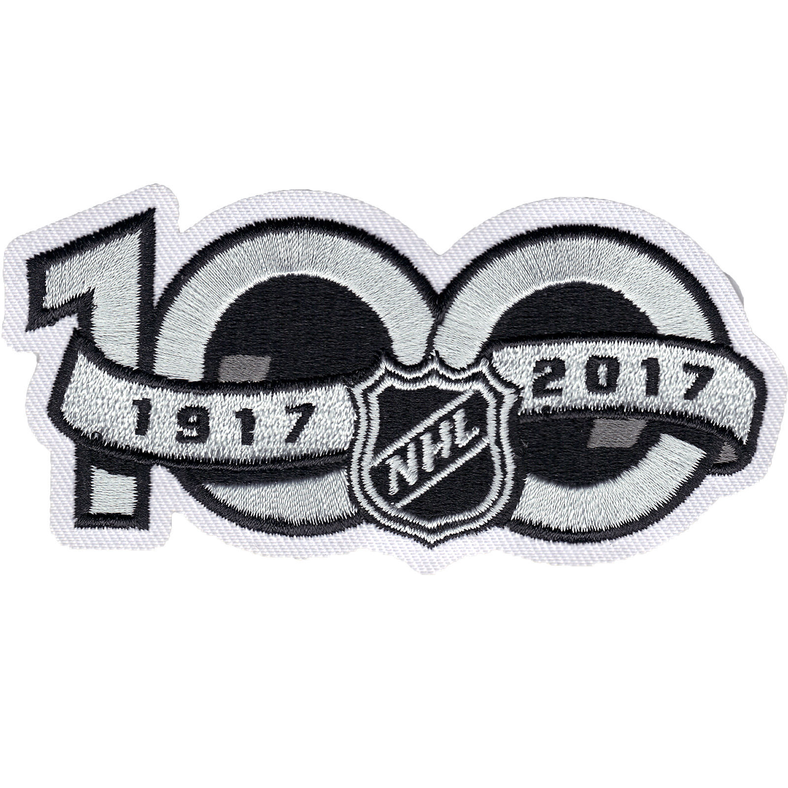 NHL 100th Anniversary Logo Patch 2017 Season 
