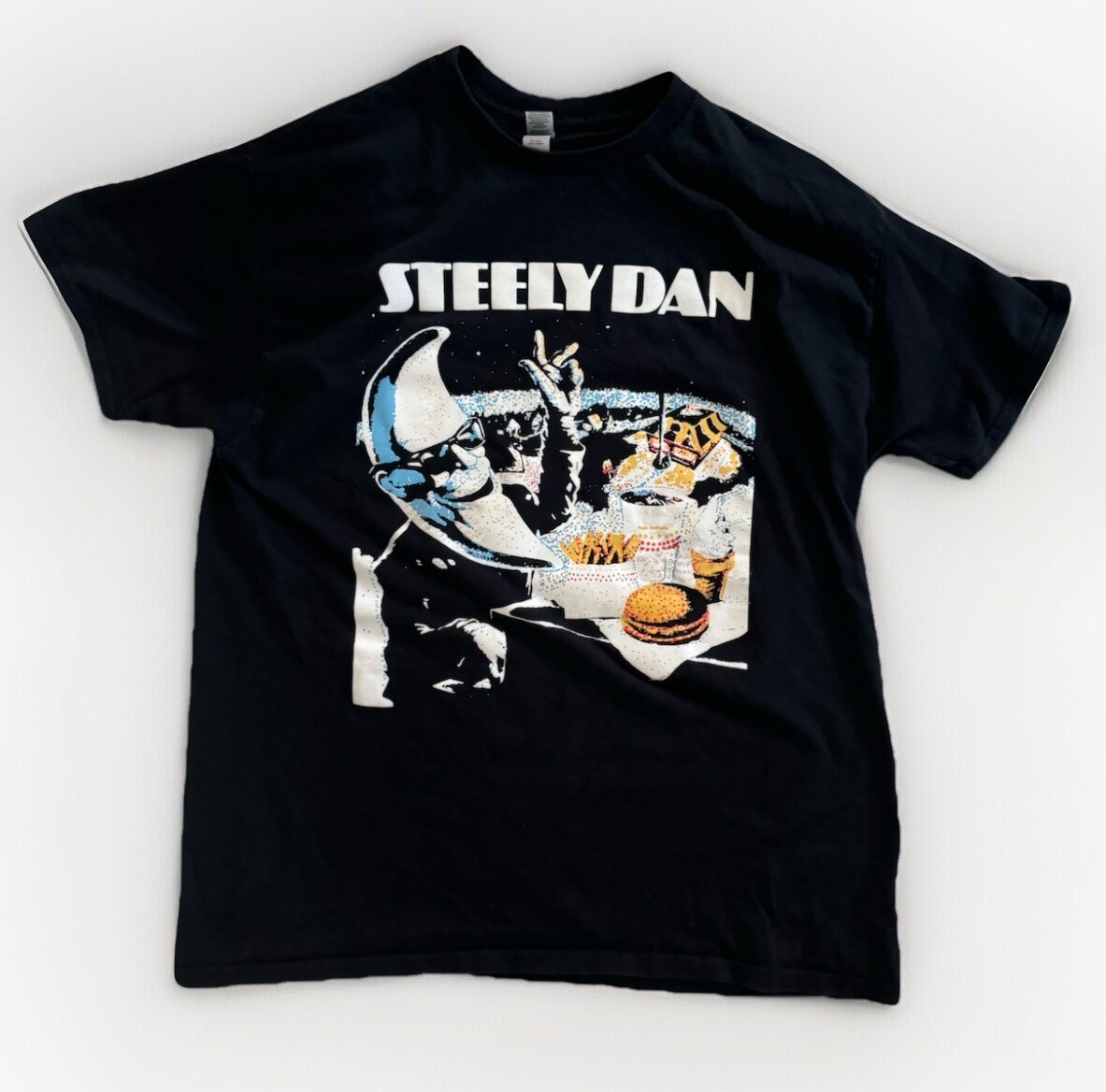 Rare Steely Dan Cotton Black Shirt Unisex Concert S to 5XL DO701