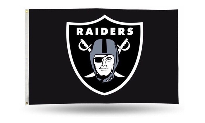 RAIDERS FLAG  3\' x 5\' Flag - NEW - USA SELLER - 