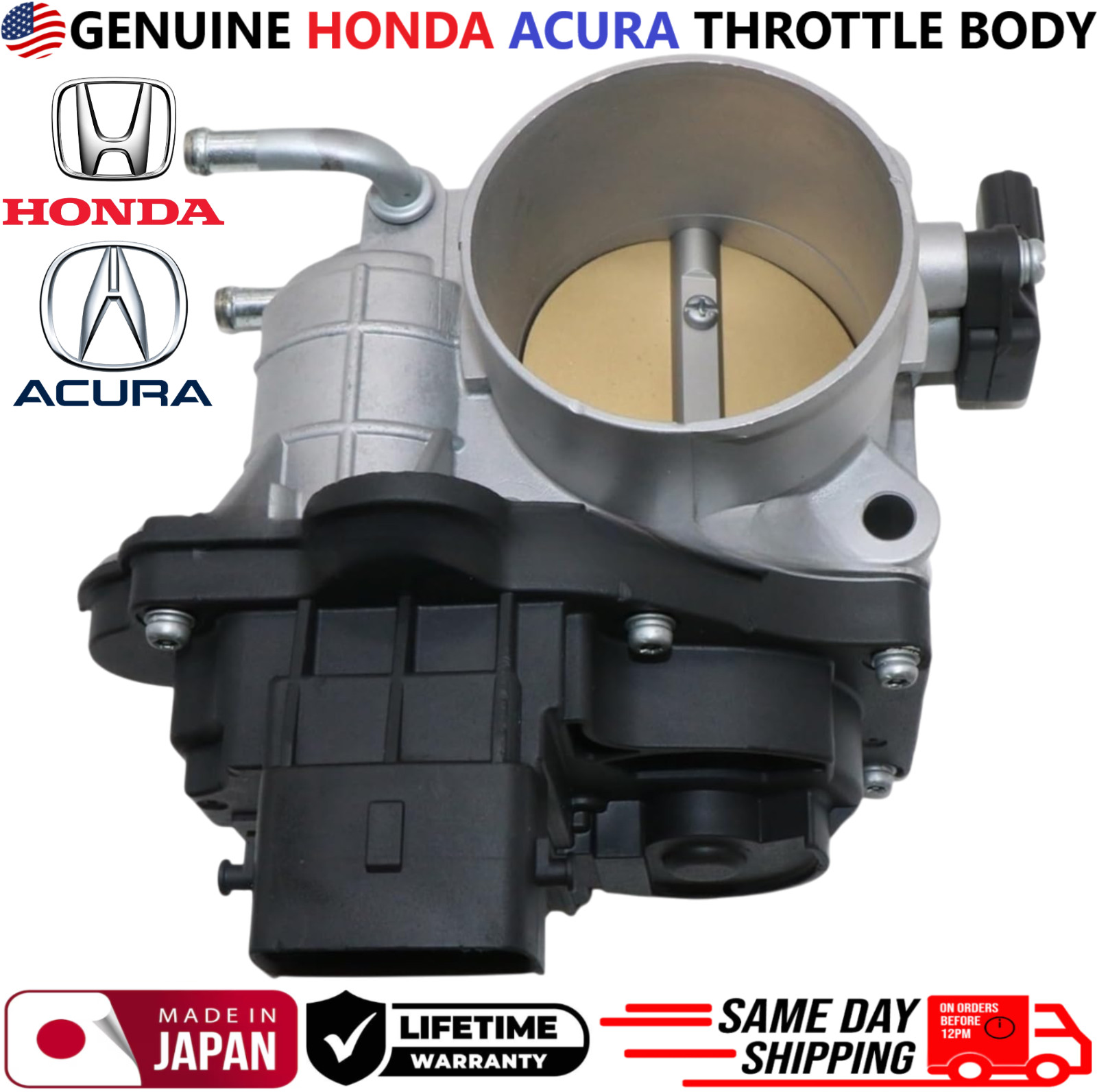 GENUINE Throttle Body For Acura MDX Saturn Vue 3.5L V6, RMM65-601, 16400-RDM-A01