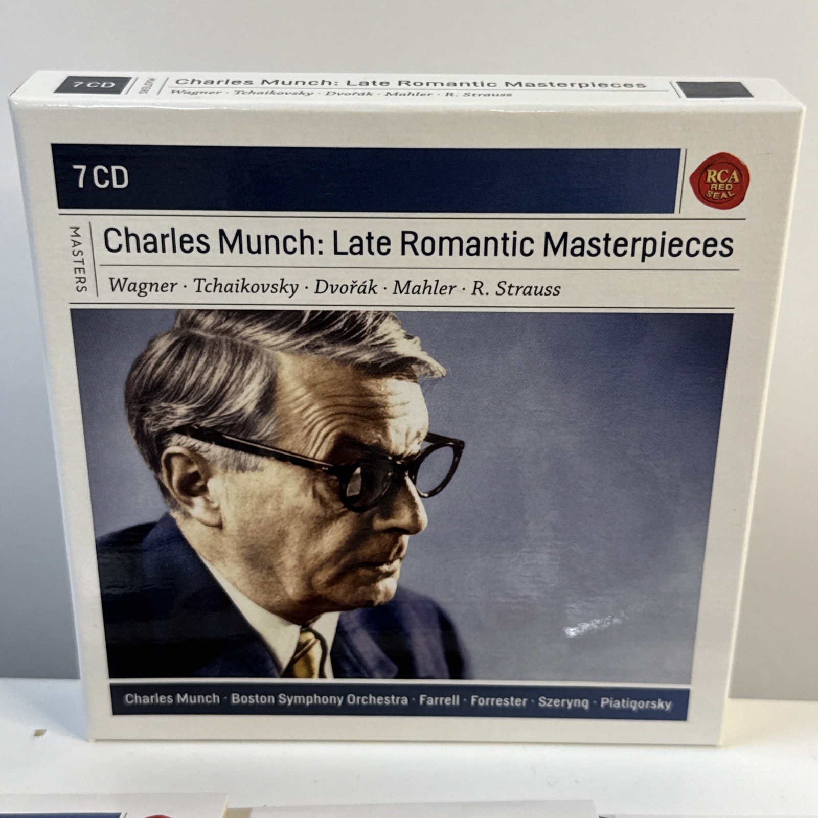 Charles Munch Late Romantic Masterpieces 7 CD Box Set RCA Sony Boston Symphony