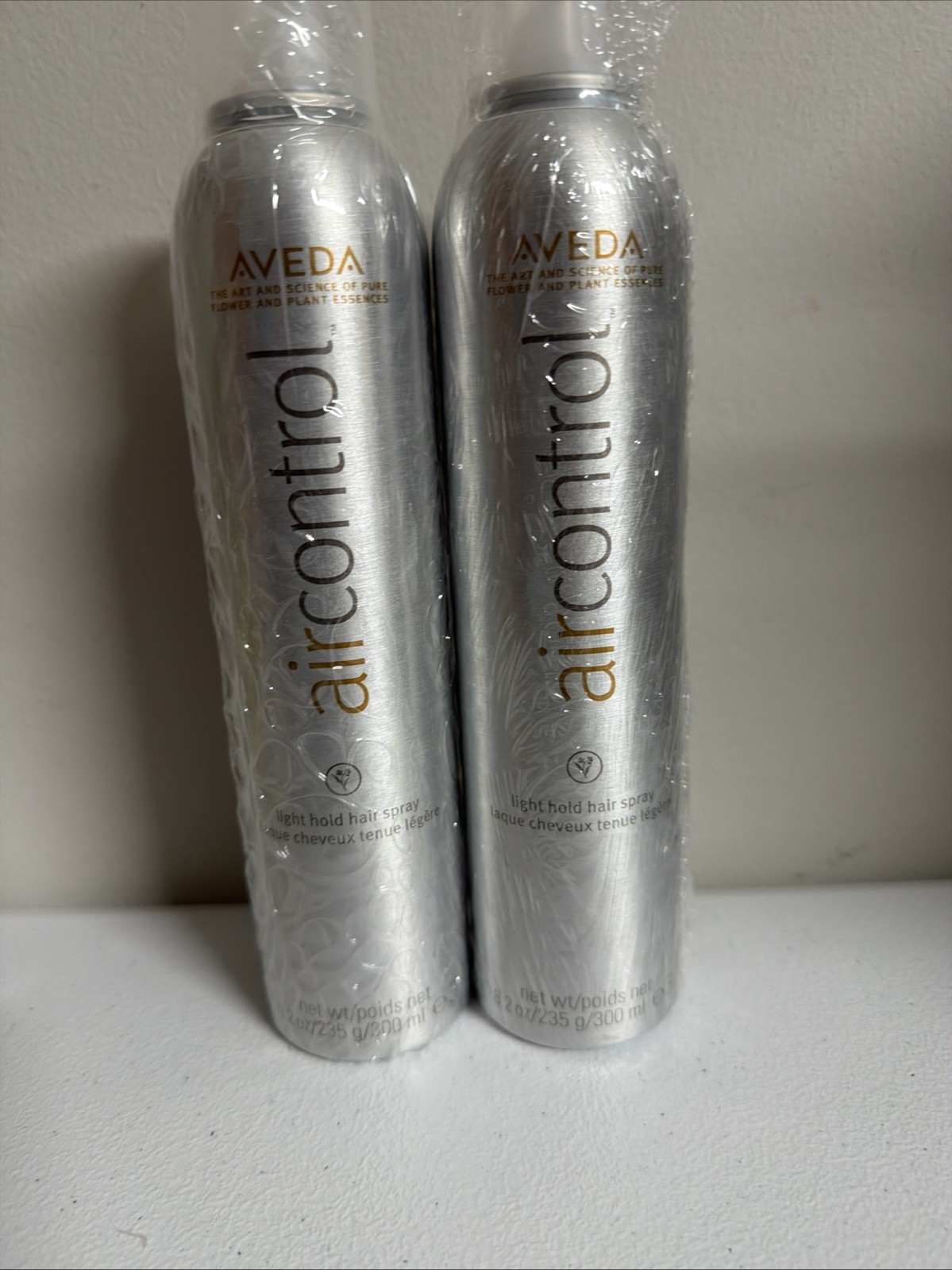 NEW 2x Aveda Air Control Light Hold Hair Spray 8.2oz/300ml each