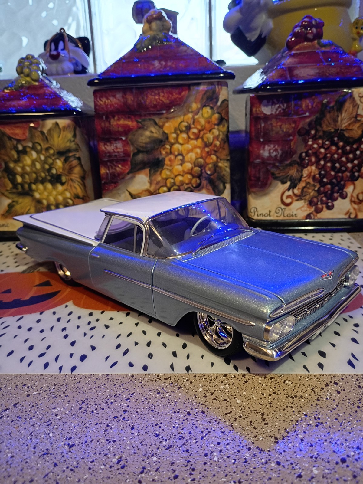 RARA HOT WHEELS 1:18 1959 CHEVY EL CAMINO RARA HOT WHEELS 1:18 1959 CHEVY EL CAMINO