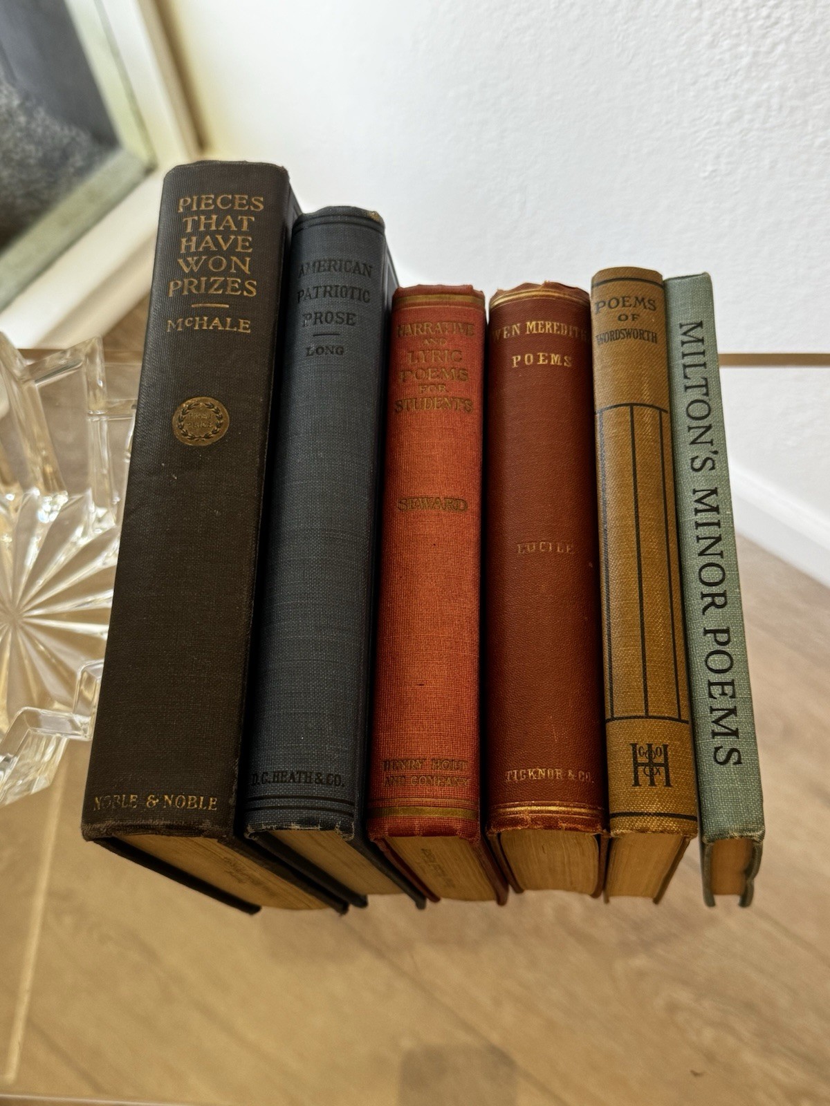 Vintage Illustrated Poetry & Literature Hardcover Books, Lot of (6) Six. Vintage Illustrated Poetry & Literature Hardcover Books, Lot of (6) Six.