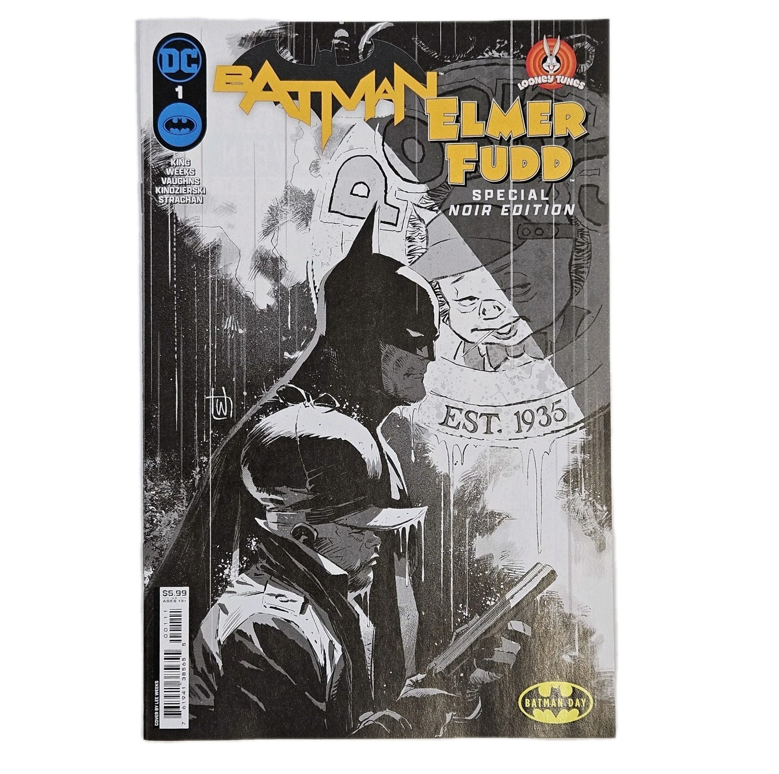 BATMAN ELMER FUDD #1 NOIR SPECIAL ED 2024 NM 9.4 NEW UNREAD *Combined Shipping*