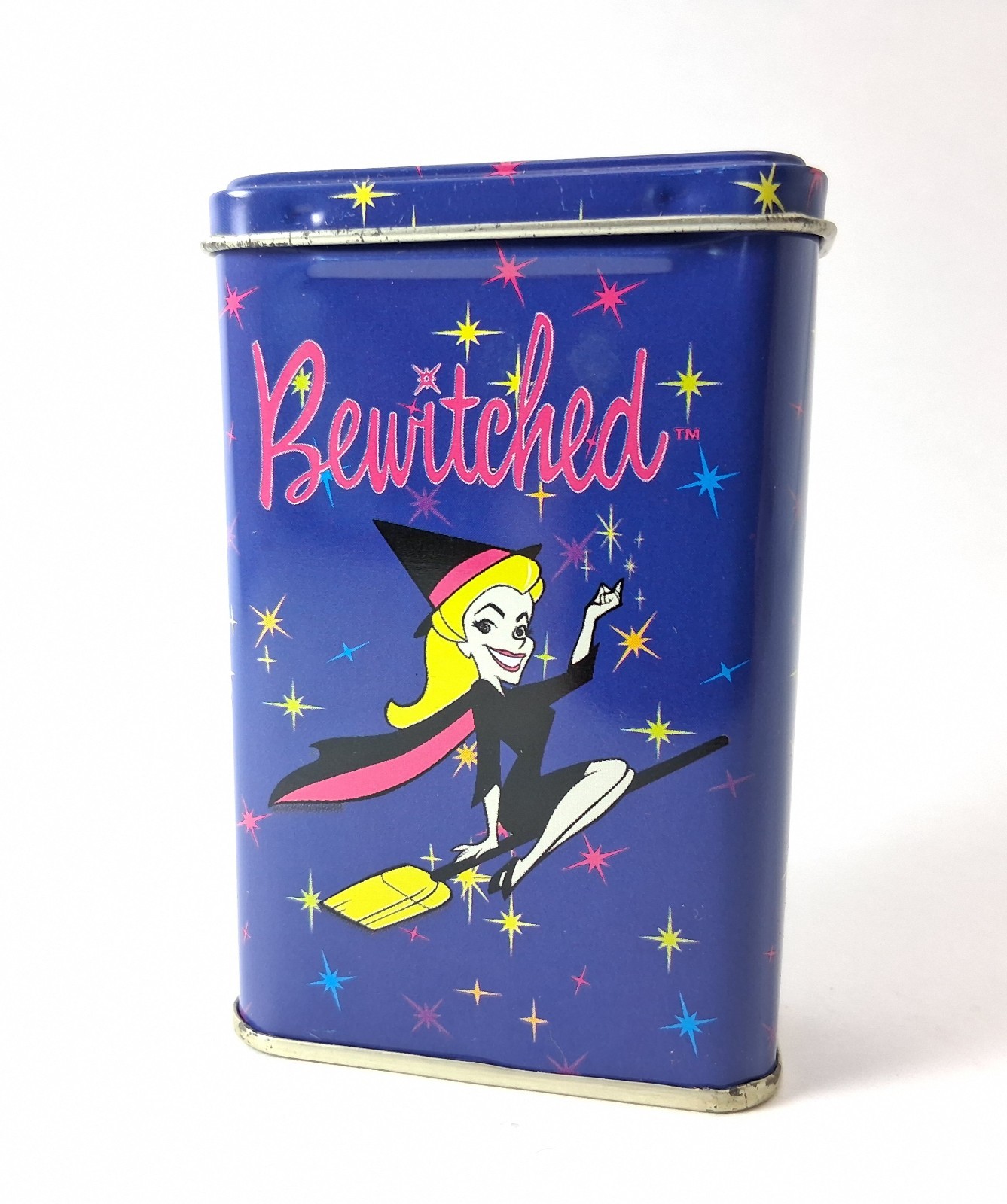 Vtg. 2000 Bewitched collectible Tin 3.25\