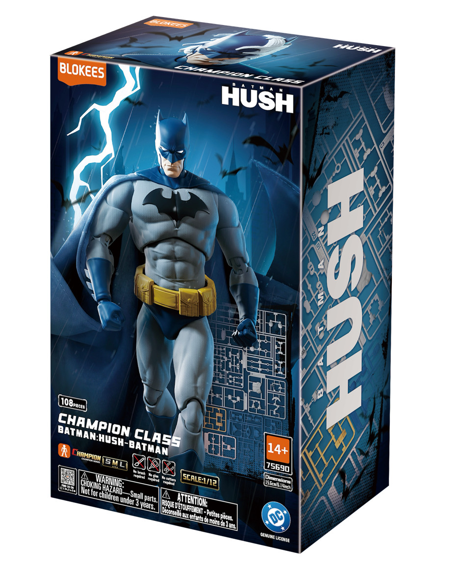 Batman HUSH - Blokees Deluxe DC Champion Class Series - Model Kit Action Figure Batman HUSH - Blokees Deluxe DC Champion Class Series - Model Kit Action Figure