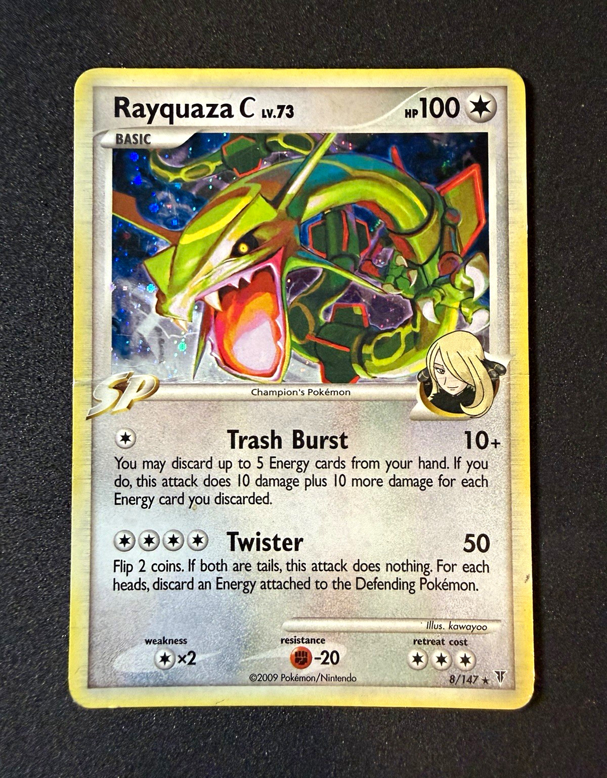 Rayquaza C SP Holo Rare Supreme Victors 8/147 EN Rayquaza C SP Holo Rare Supreme Victors 8/147 EN
