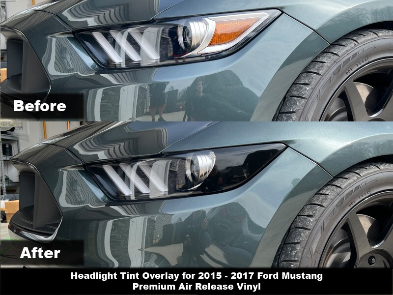 CRUX MOTORSPORTS HEADLIGHT TINT FITS 2015 – 2017 FORD MUSTANG CRUX MOTORSPORTS HEADLIGHT TINT FITS 2015 – 2017 FORD MUSTANG