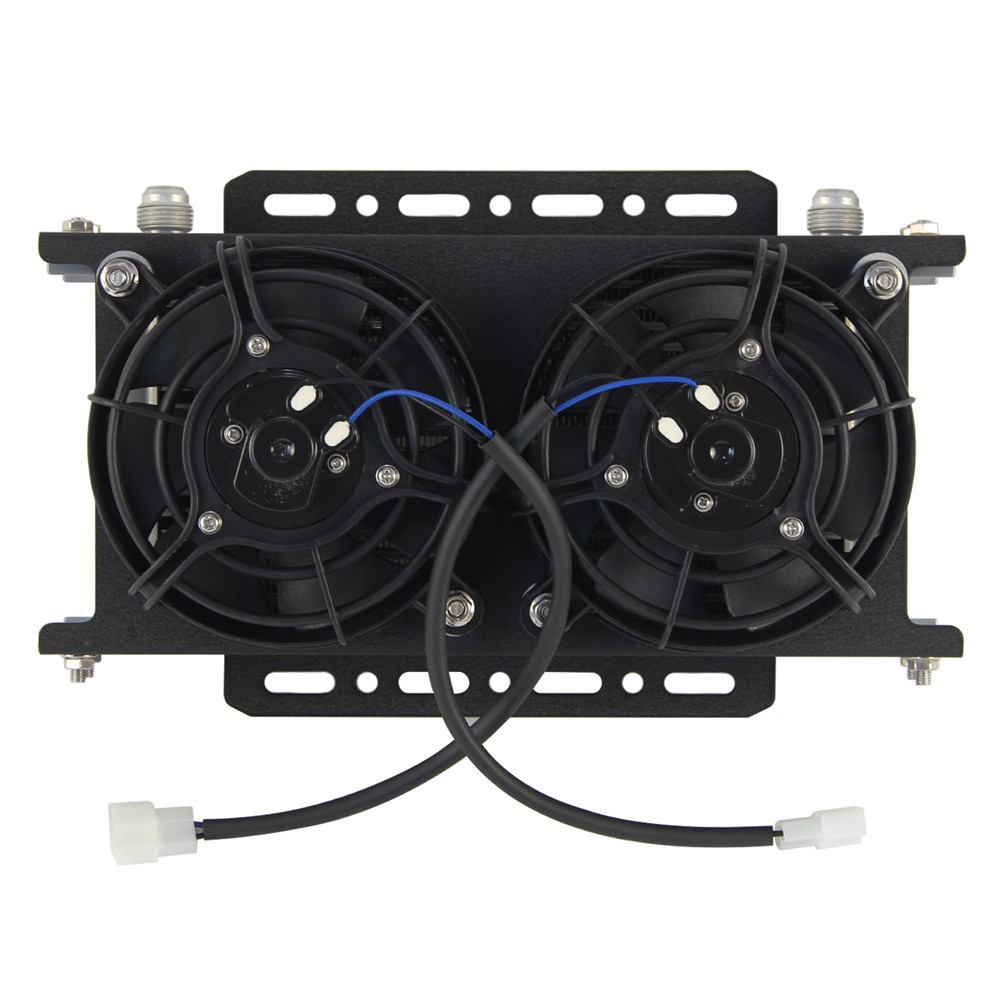 Universal 19 Row AN10 Engine Oil Cooler SL+ Dual 5.5\