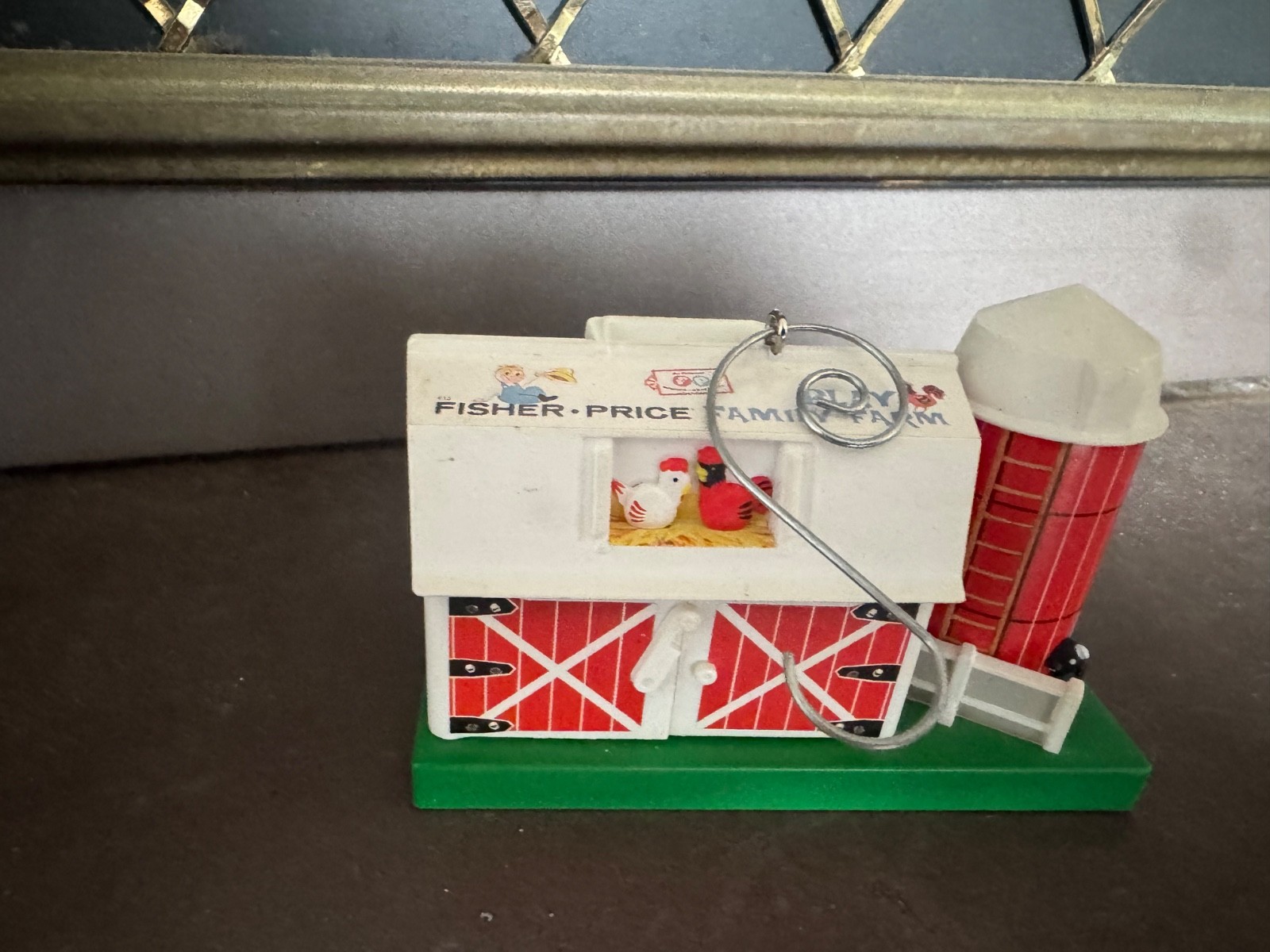 2008 Hallmark Keepsake Fisher-Price Play Family Farm Magic Sound Ornament 2008 Hallmark Keepsake Fisher-Price Play Family Farm Magic Sound Ornament