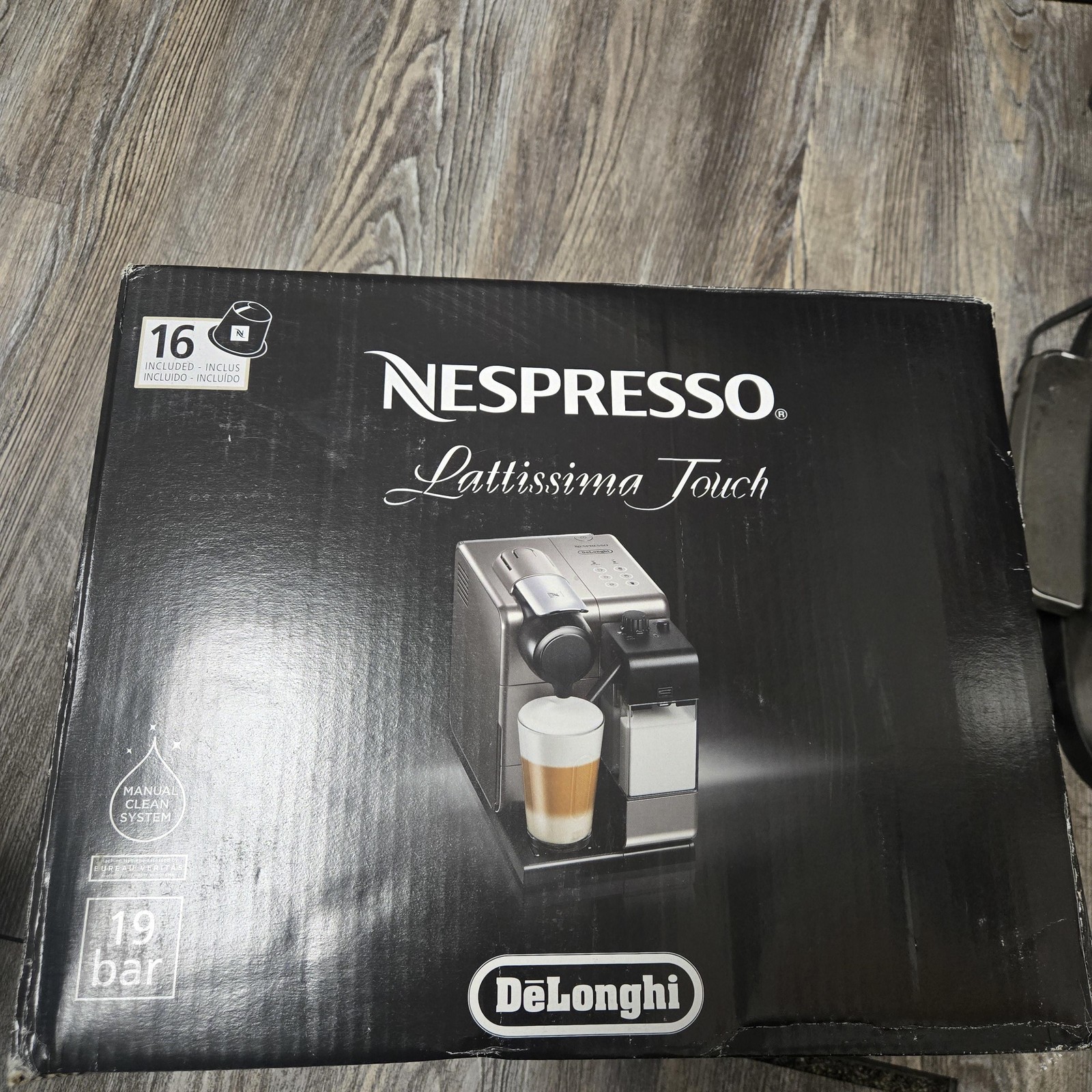 Delonghi Nespresso Lattissima Touch EN550W Espresso Machine Frother EU Plug READ
