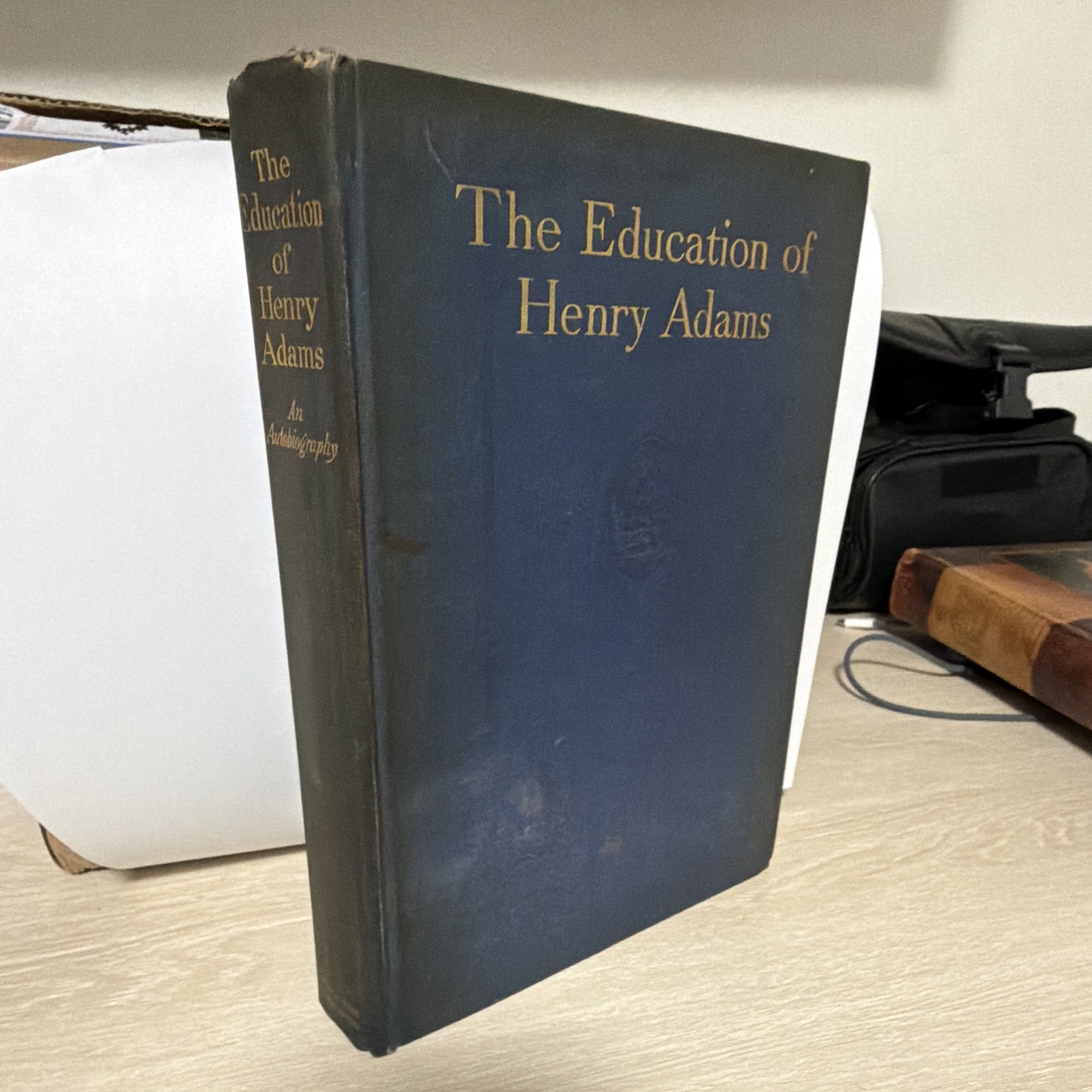 The Education Of Henry Adam’s 1918 Hard Cover Book The Education Of Henry Adam’s 1918 Hard Cover Book
