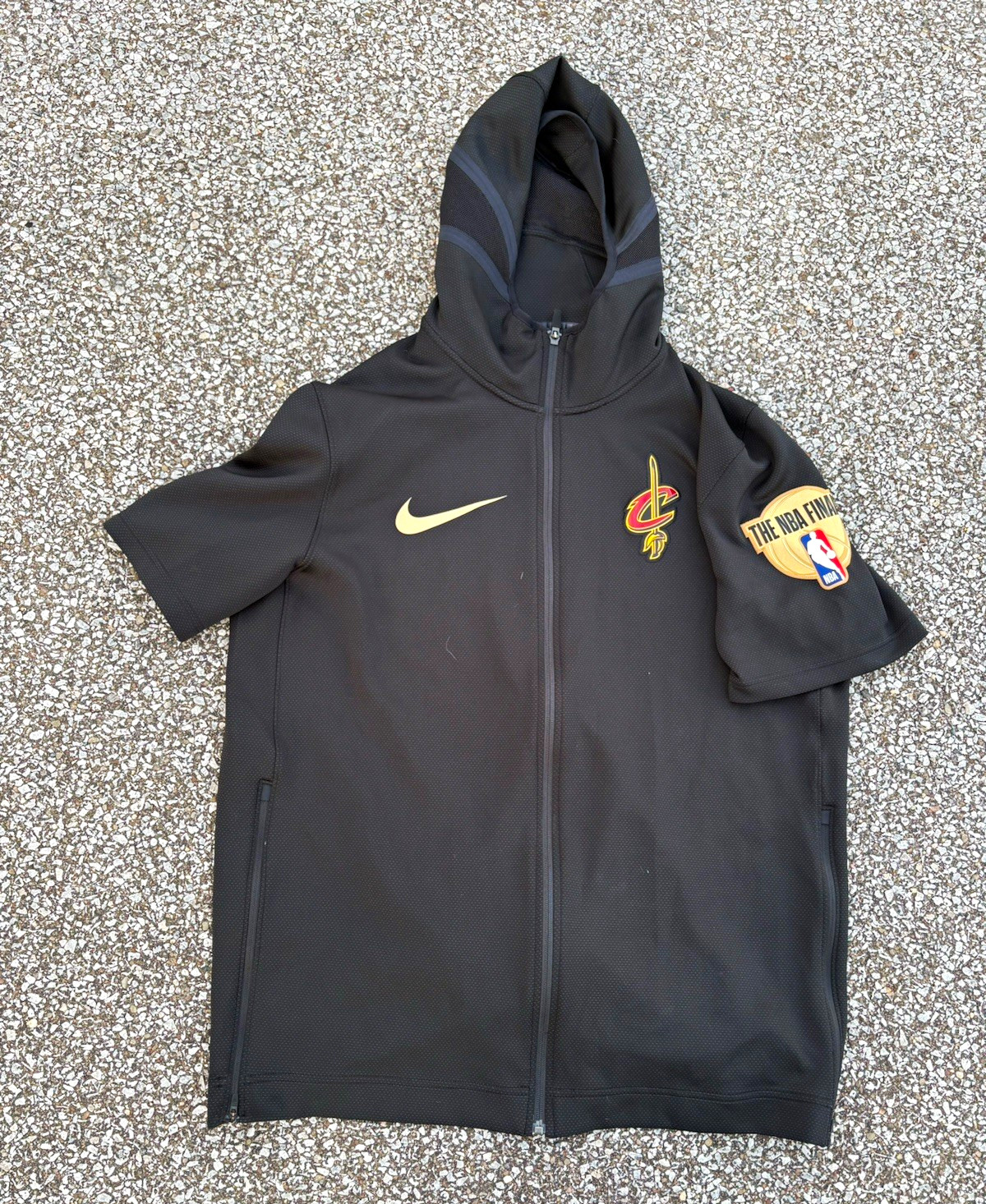 Nike Cleveland Cavaliers 2018 NBA Finals Black Hooded Full Zip Jacket XL Nike Cleveland Cavaliers 2018 NBA Finals Black Hooded Full Zip Jacket XL