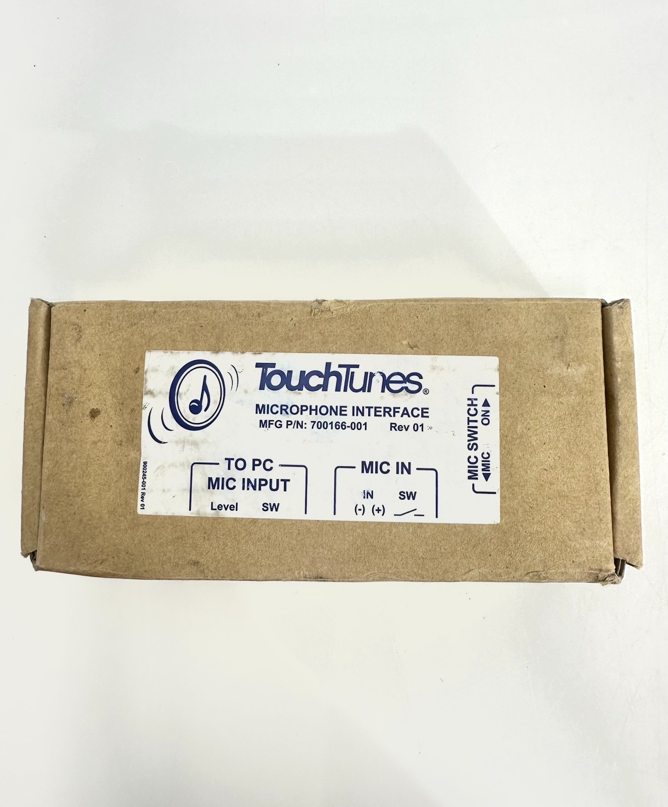 TouchTunes Microphone Interface - New In Box Rev 01 TouchTunes Microphone Interface - New In Box Rev 01