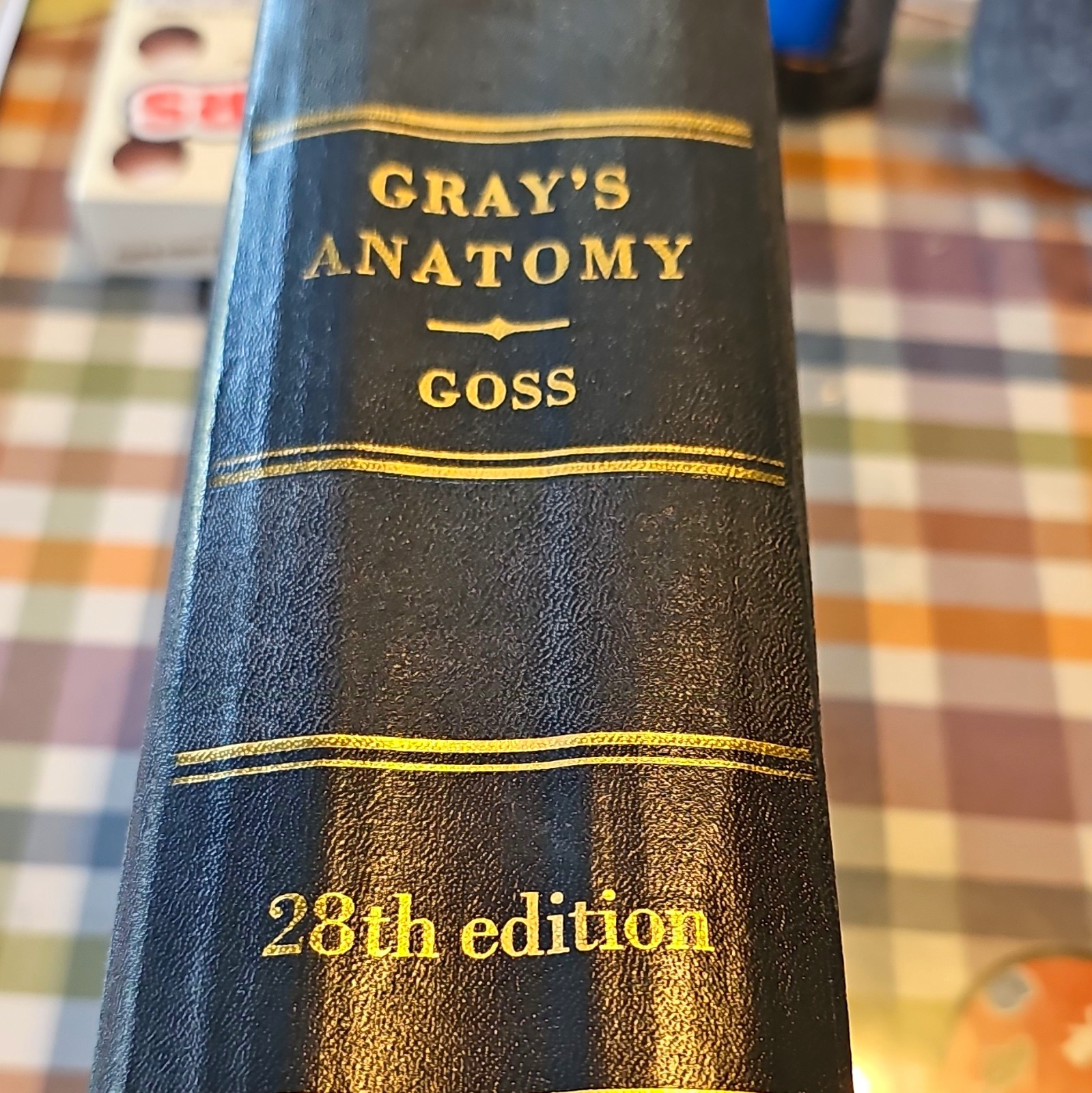 Gray\'s Anatomy by Goss 28th Edition Hardcover Illustrated, Lea & Febiger Gray\'s Anatomy by Goss 28th Edition Hardcover Illustrated, Lea & Febiger
