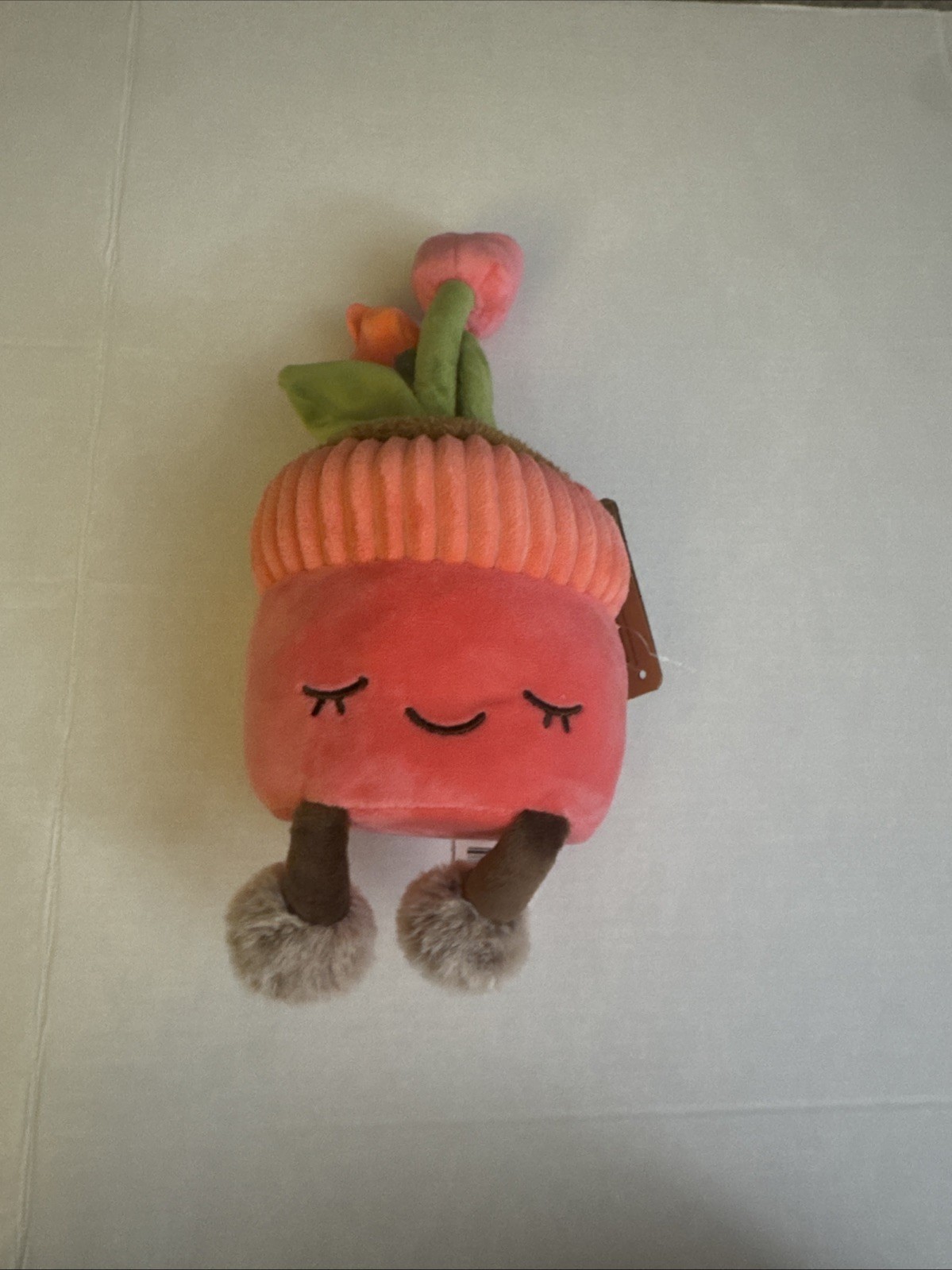 Greenhouse by Russ Brendan Tulip Plush Pink Flower Potted Stuffed Plant HTF Rare
