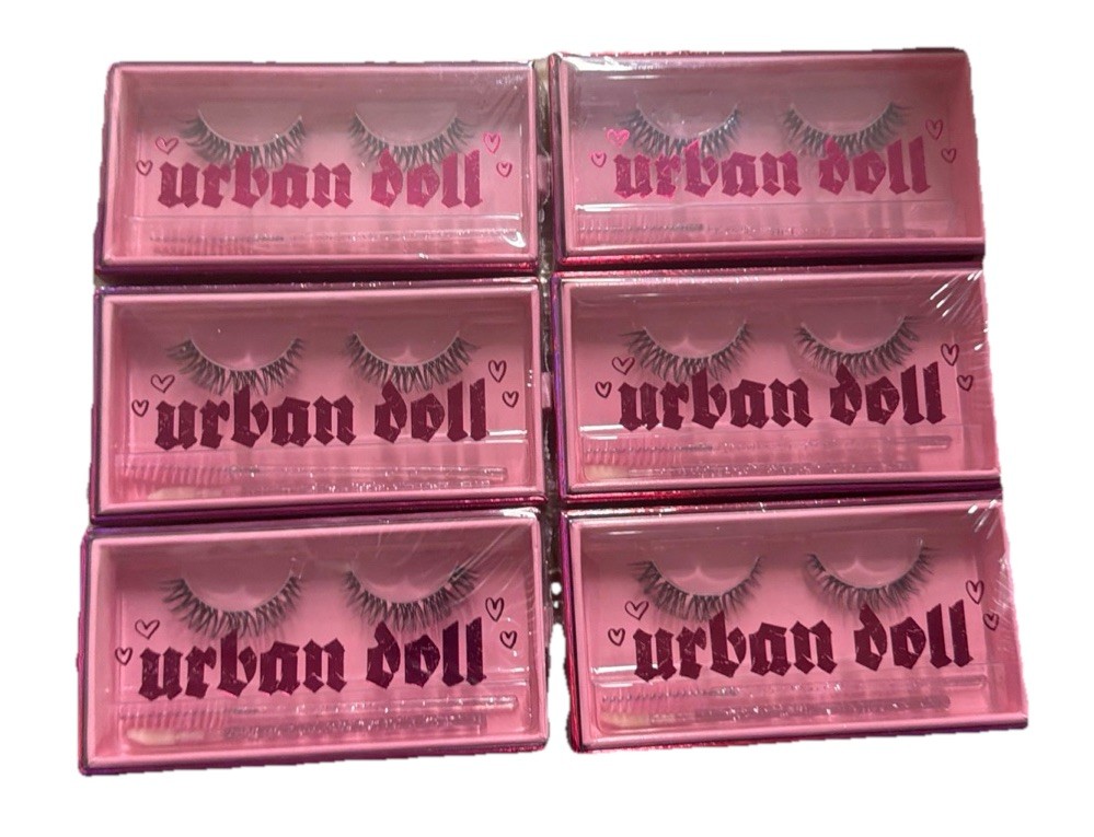 6 X Urban Doll Lashes In Your Dream Petite - Brand New Manufacture Sealed 6 X Urban Doll Lashes In Your Dream Petite - Brand New Manufacture Sealed