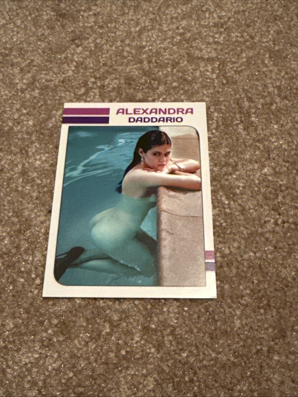 Alexandra Daddario Actress Model Hot Custom Bikini ACEO Fan Art Trading Card Alexandra Daddario Actress Model Hot Custom Bikini ACEO Fan Art Trading Card
