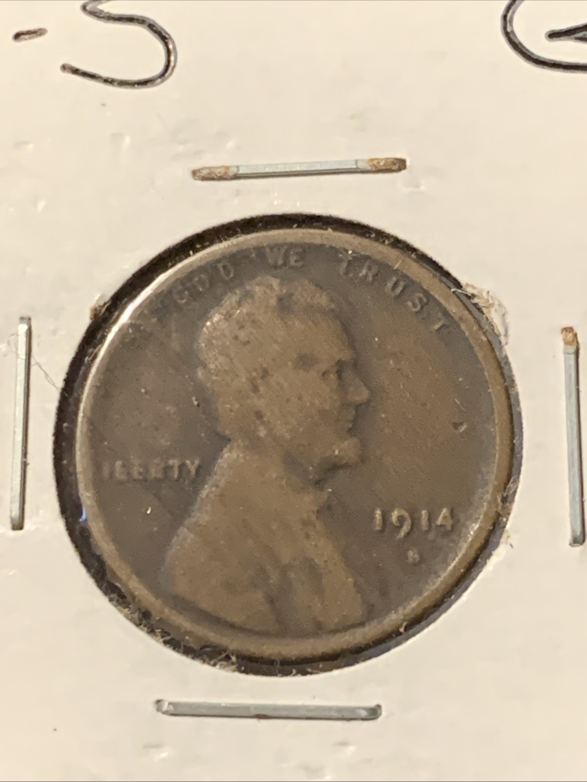 1914 S Lincoln Cent Penny - BETTER DATE 1914 S Lincoln Cent Penny - BETTER DATE