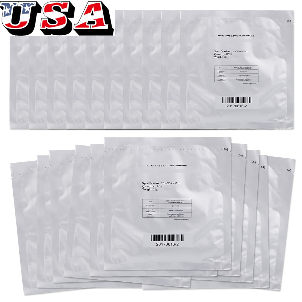 10-100PCS L Antifreeze Membrane Cryo Pad For Cold Lipolysis Machine US Stock