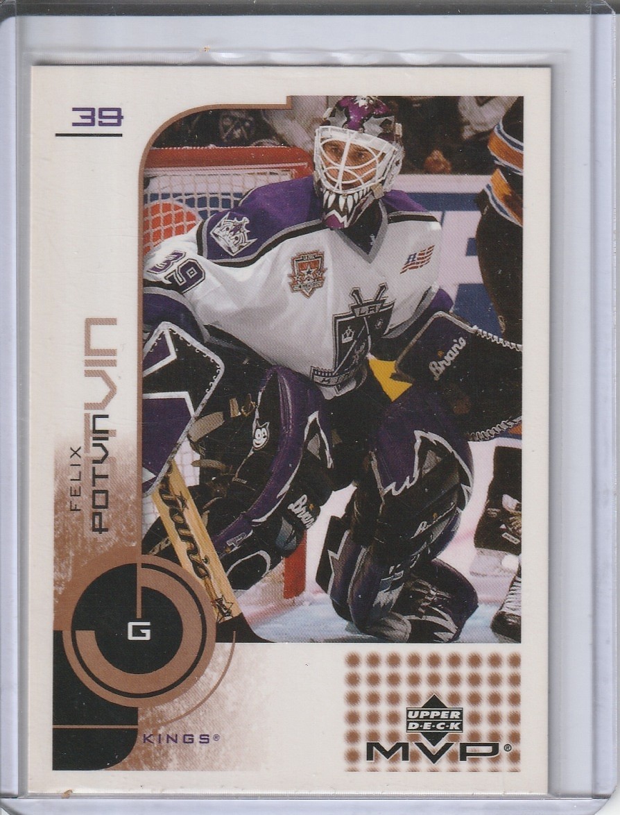 2002-03 Upper Deck MVP #85 Felix Potvin Los Angeles Kings