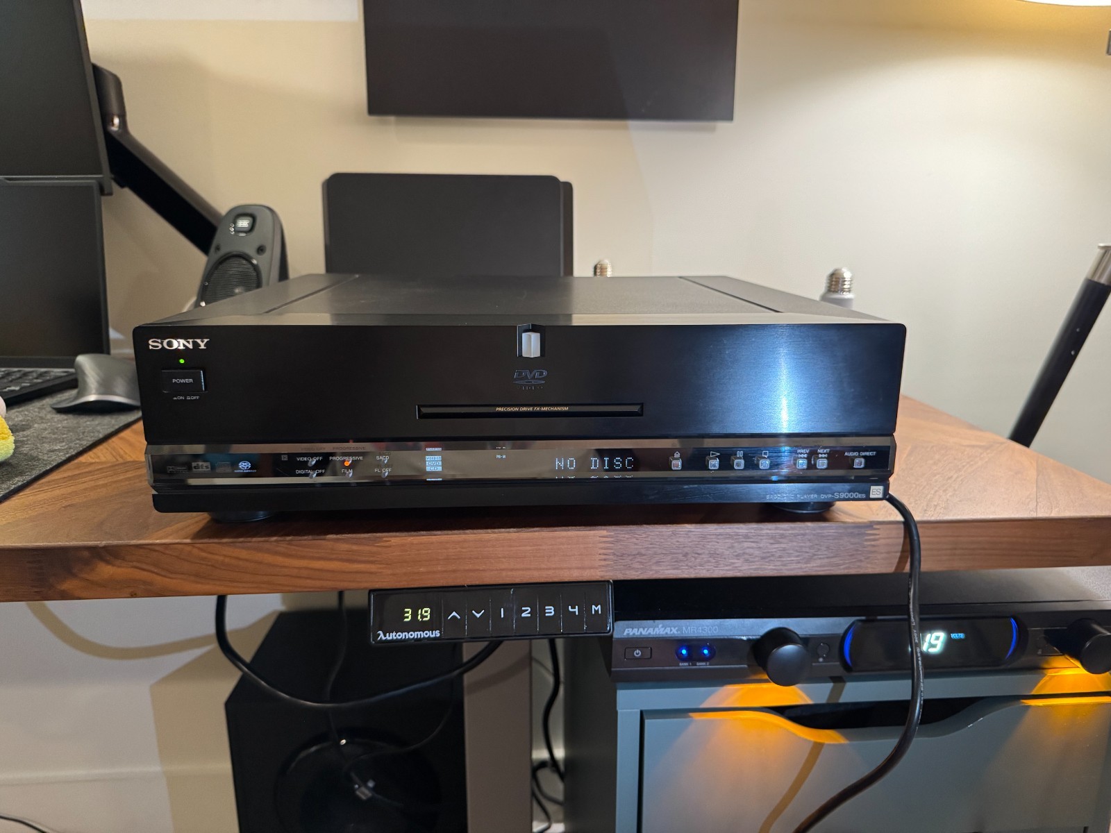 Sony DVP-S9000ES SACD CD DVD Player Flagship ES Series Copper Chassis - Tested