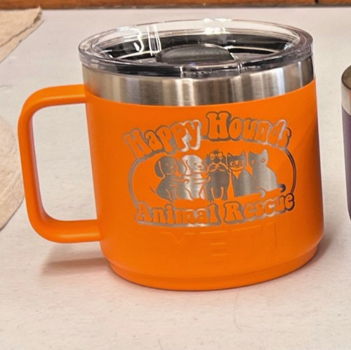 Happy Hounds Yeti 14 Ounce Rambler Mug