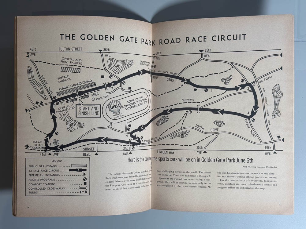 Golden Gate Road Races Sports Cars Ferrari Jaguar Ken Miles California Racing