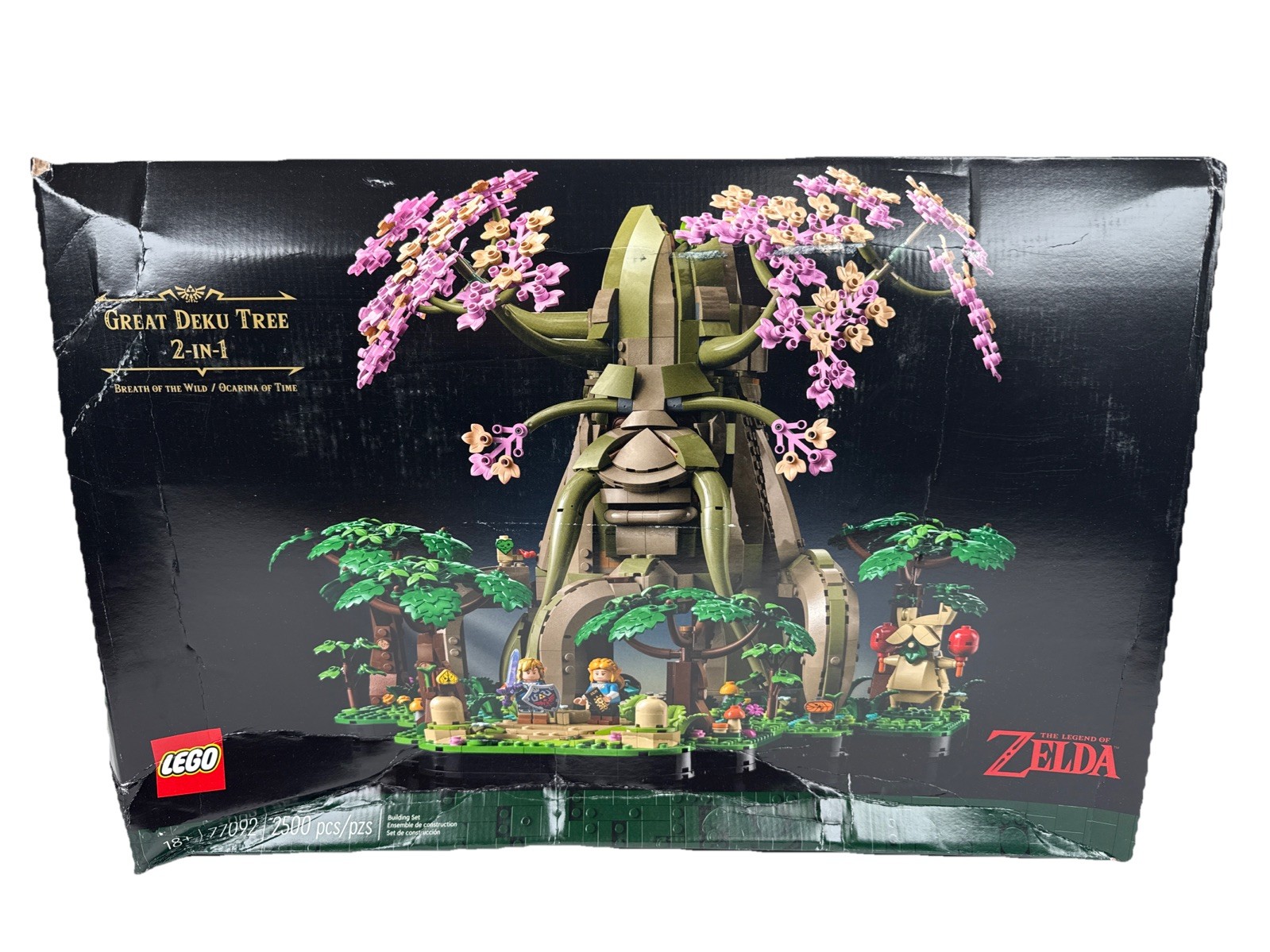 LEGO The Legend of Zelda - Great Deku Tree 2-In-1 (77092) - DAMAGED BOX LEGO The Legend of Zelda - Great Deku Tree 2-In-1 (77092) - DAMAGED BOX