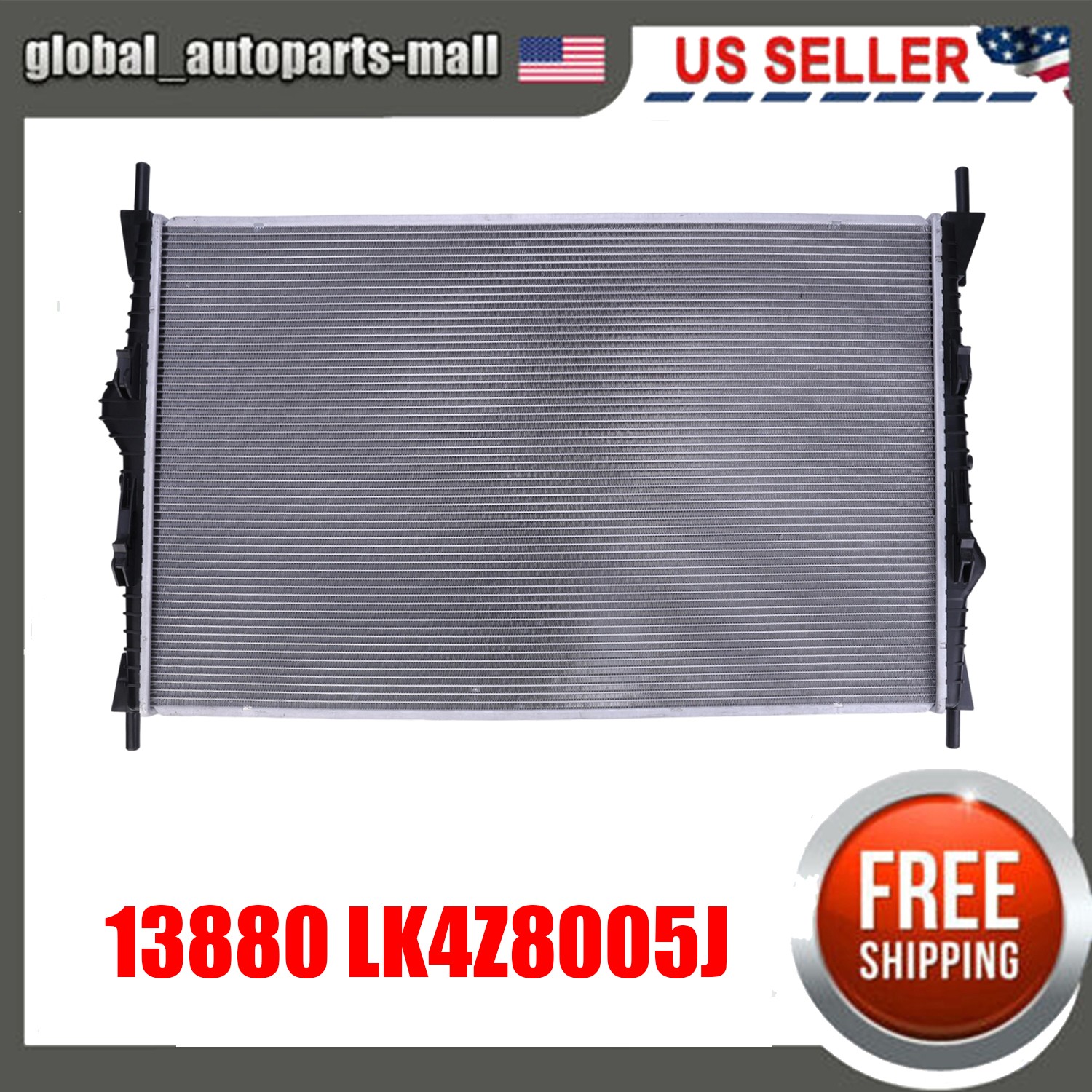 Radiator 13880 For 20-23 Ford Transit 150/250/350/350 Heavy-Duty 6Cy LK4Z8005J Radiator 13880 For 20-23 Ford Transit 150/250/350/350 Heavy-Duty 6Cy LK4Z8005J