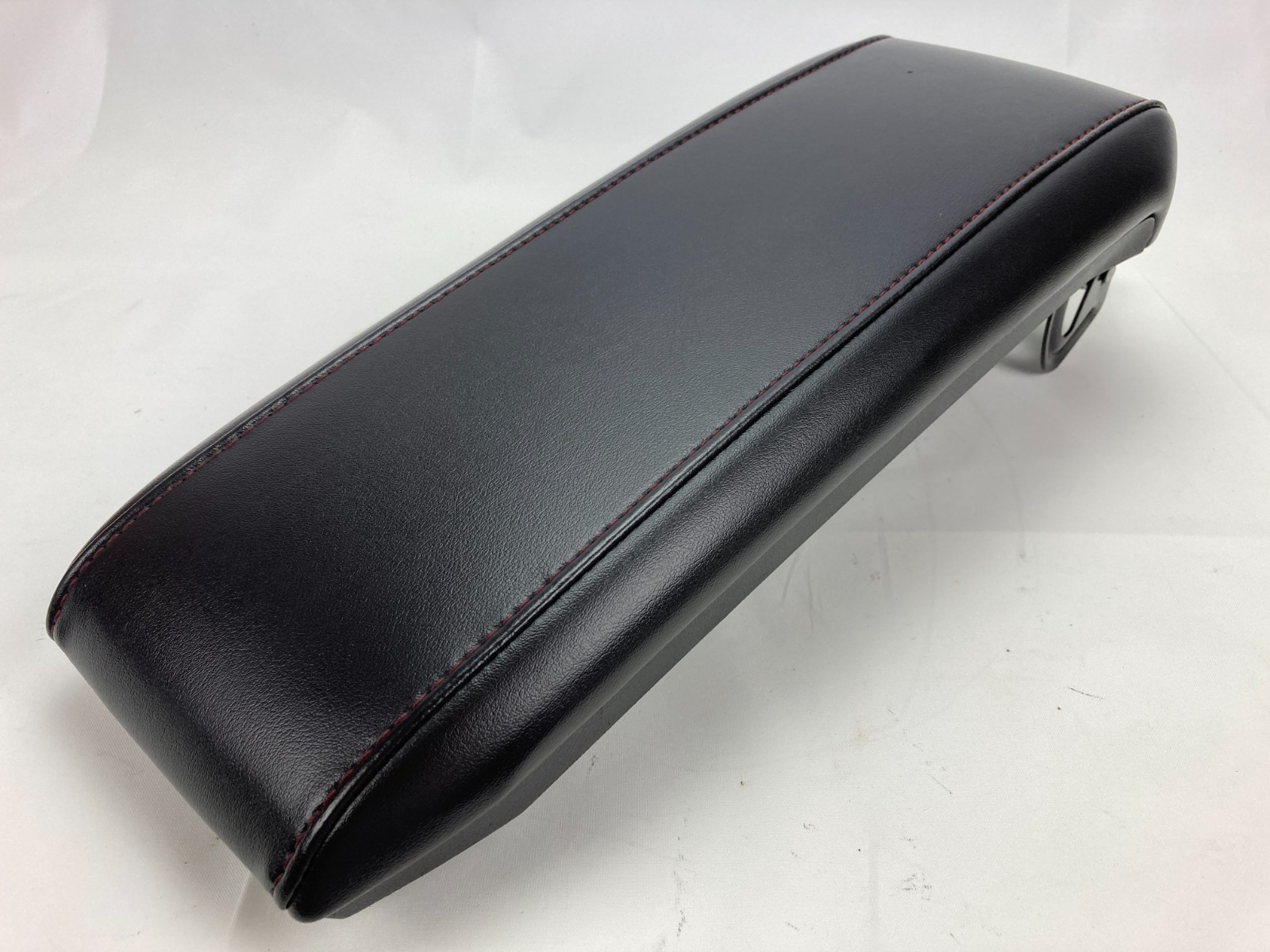 10-17 Chevy Equinox Terrain Center Console Armrest Lid Black w/ Red Stitching