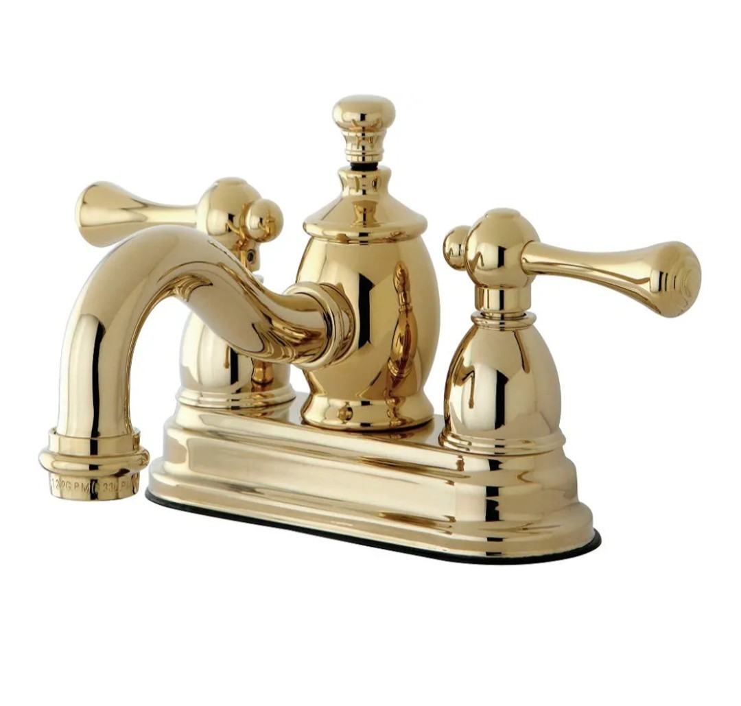 Kingston Brass KS7102BL 4 in. Centerset Bathroom Faucet