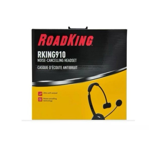 RoadKing RKING940 Premium Noise-Canceling Bluetooth Headset Brand New 