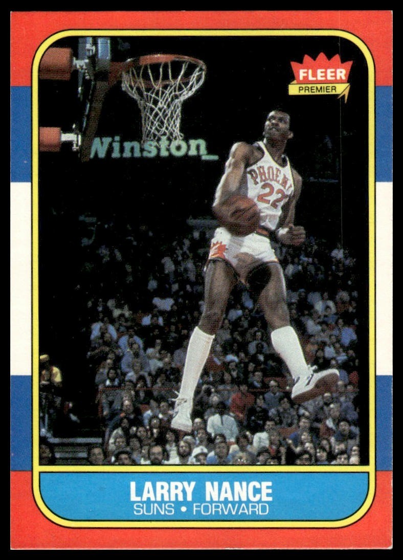 1986-87 Fleer #78 Larry Nance 1986-87 Fleer #78 Larry Nance