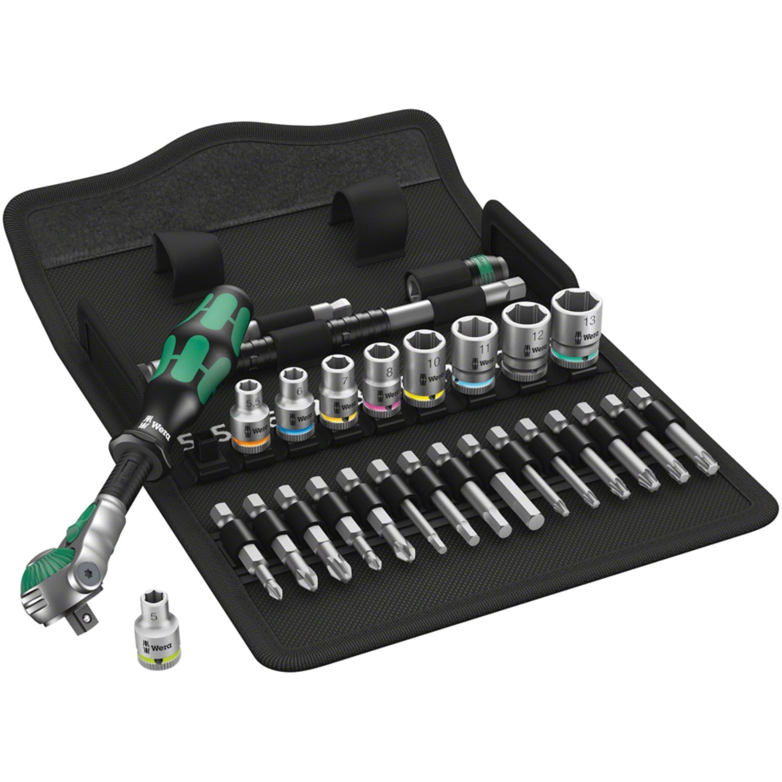 Wera 8100 SA 6 Zyklop Speed Ratchet Set - 1/4\