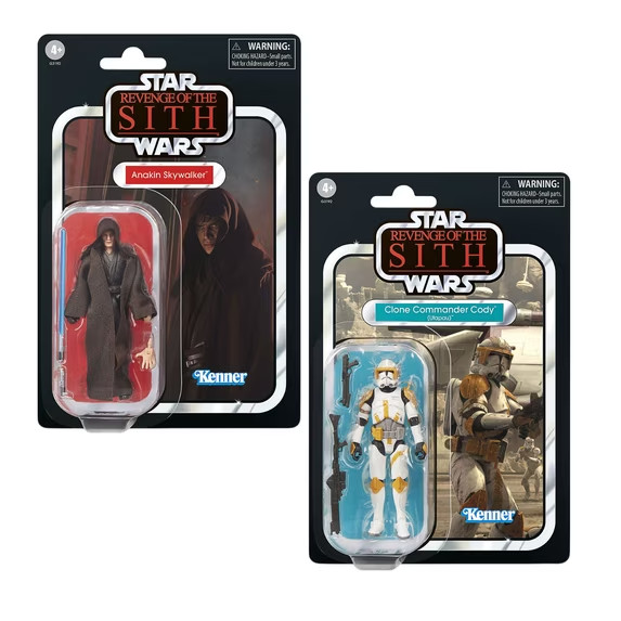 Star Wars The Vintage Collection Anakin Skywalker & Clone Commander Cody