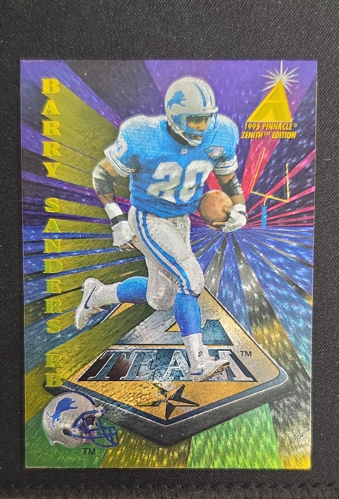 1995 Pinnacle Zenith - Z-Team Barry Sanders #ZT4