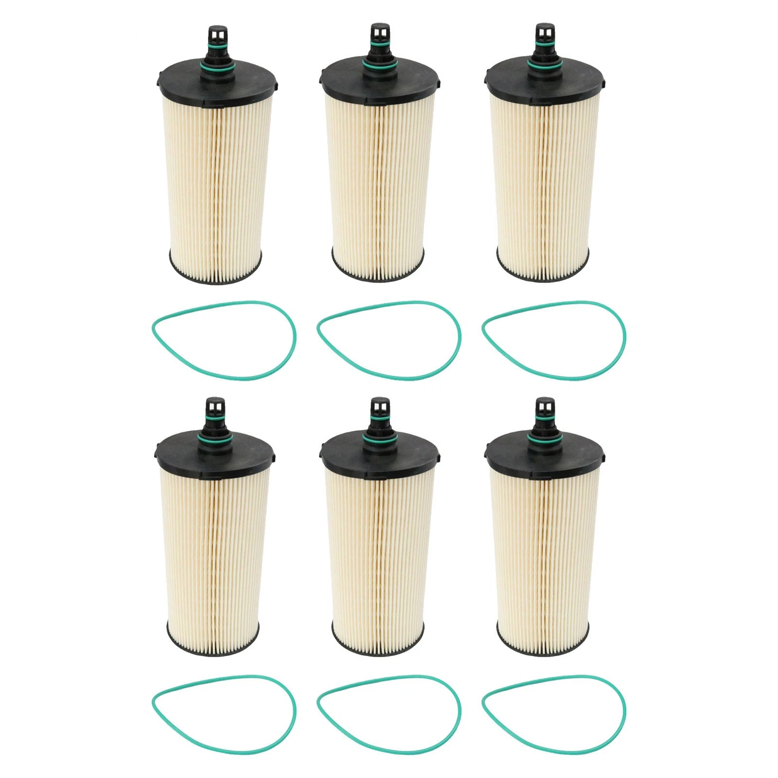 6X Fuel Filter Fits For Volvo D13/ Mack MP8 2024+ 24137737/24470880 USA