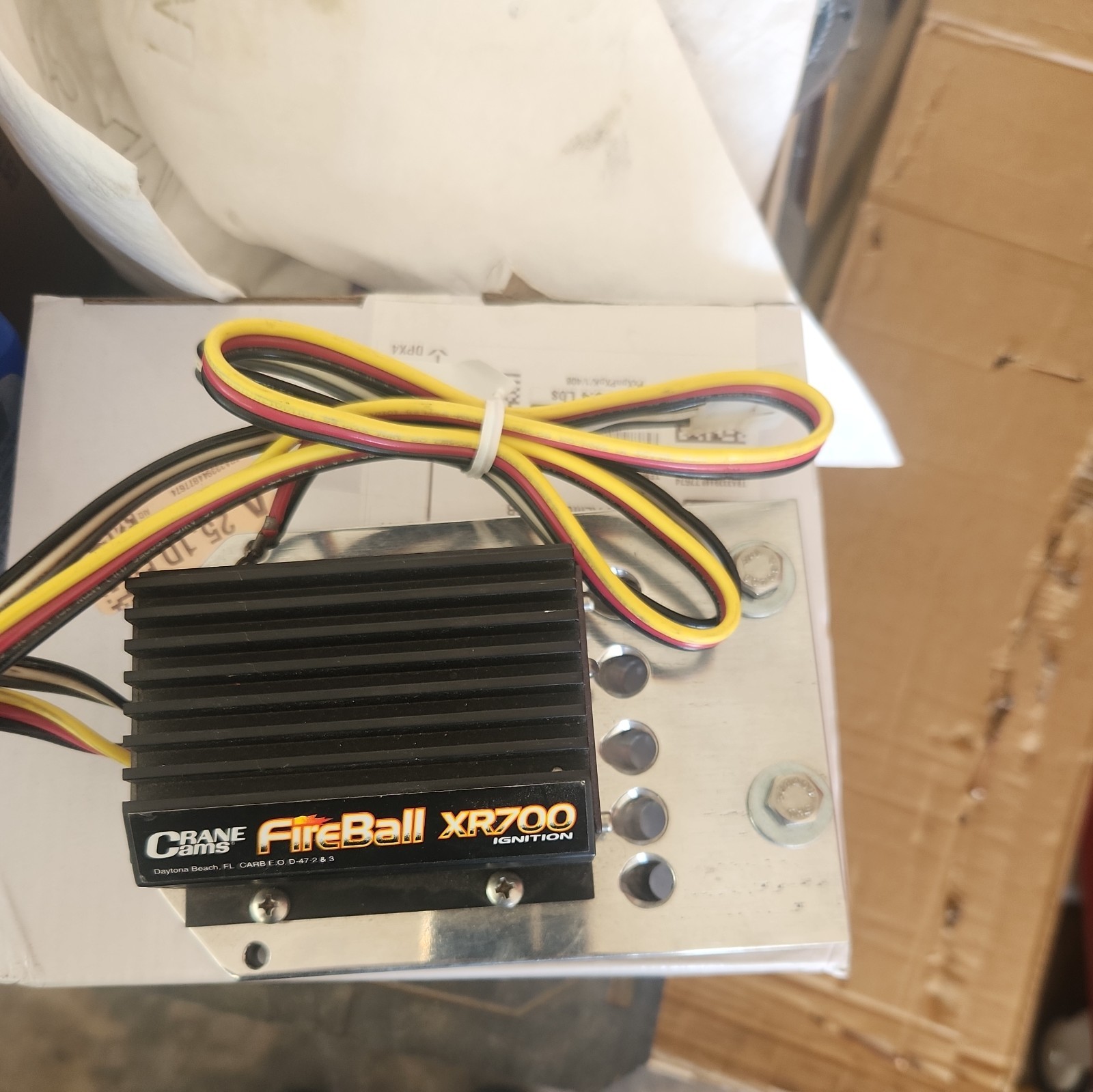 Crane Cams Fireball XR700 Points-to-Electronic Ignition Conversion Kit 700-0231 Crane Cams Fireball XR700 Points-to-Electronic Ignition Conversion Kit 700-0231