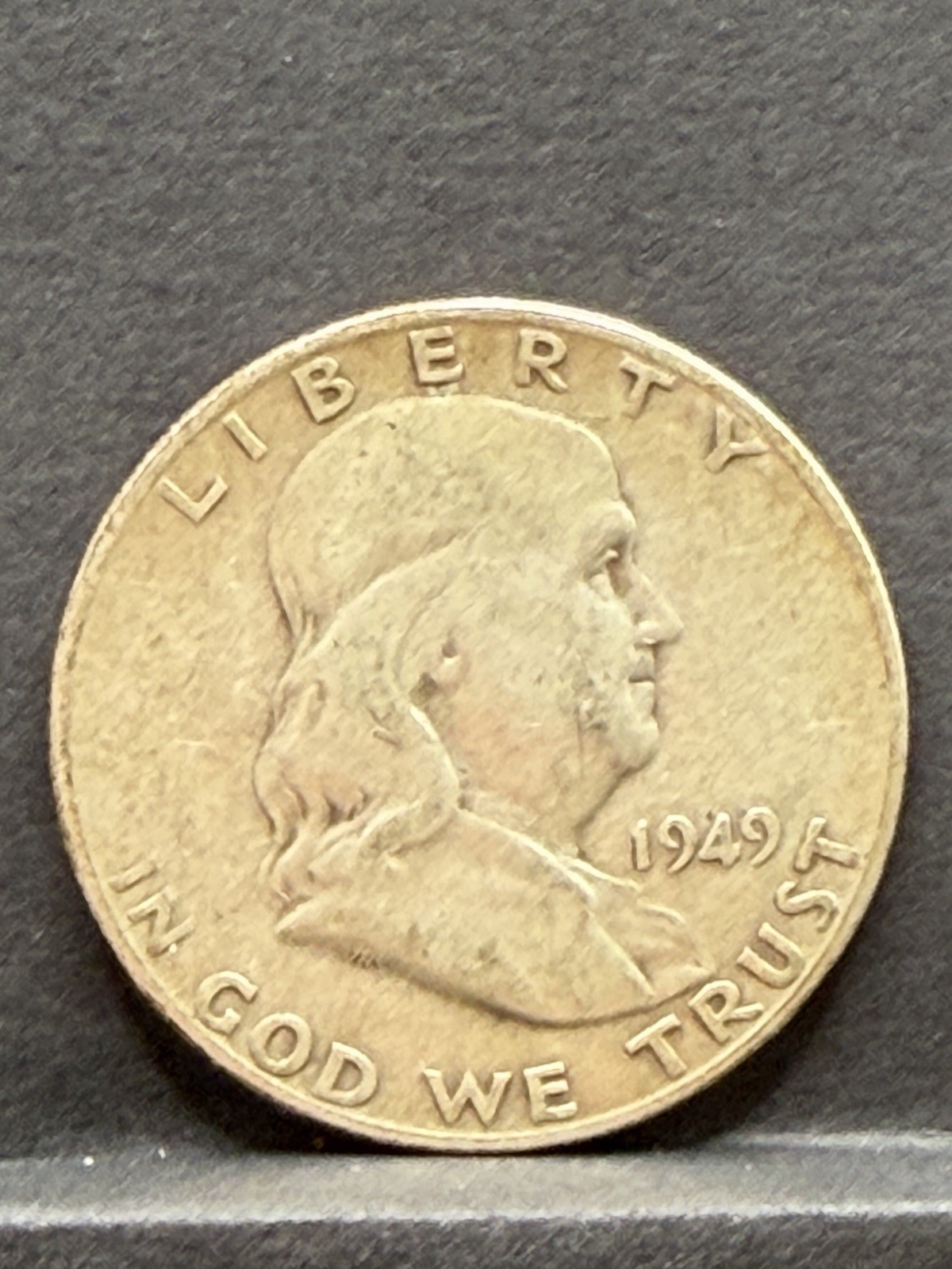 1949 S Franklin Half Dollar/Circulated/Ungraded (3)