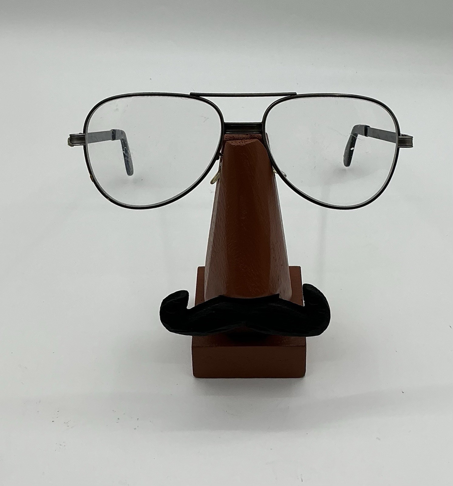 Vintage Titmus Z87 Aviator Safety Eyeglasses Frames Gunmetal 58-16-140