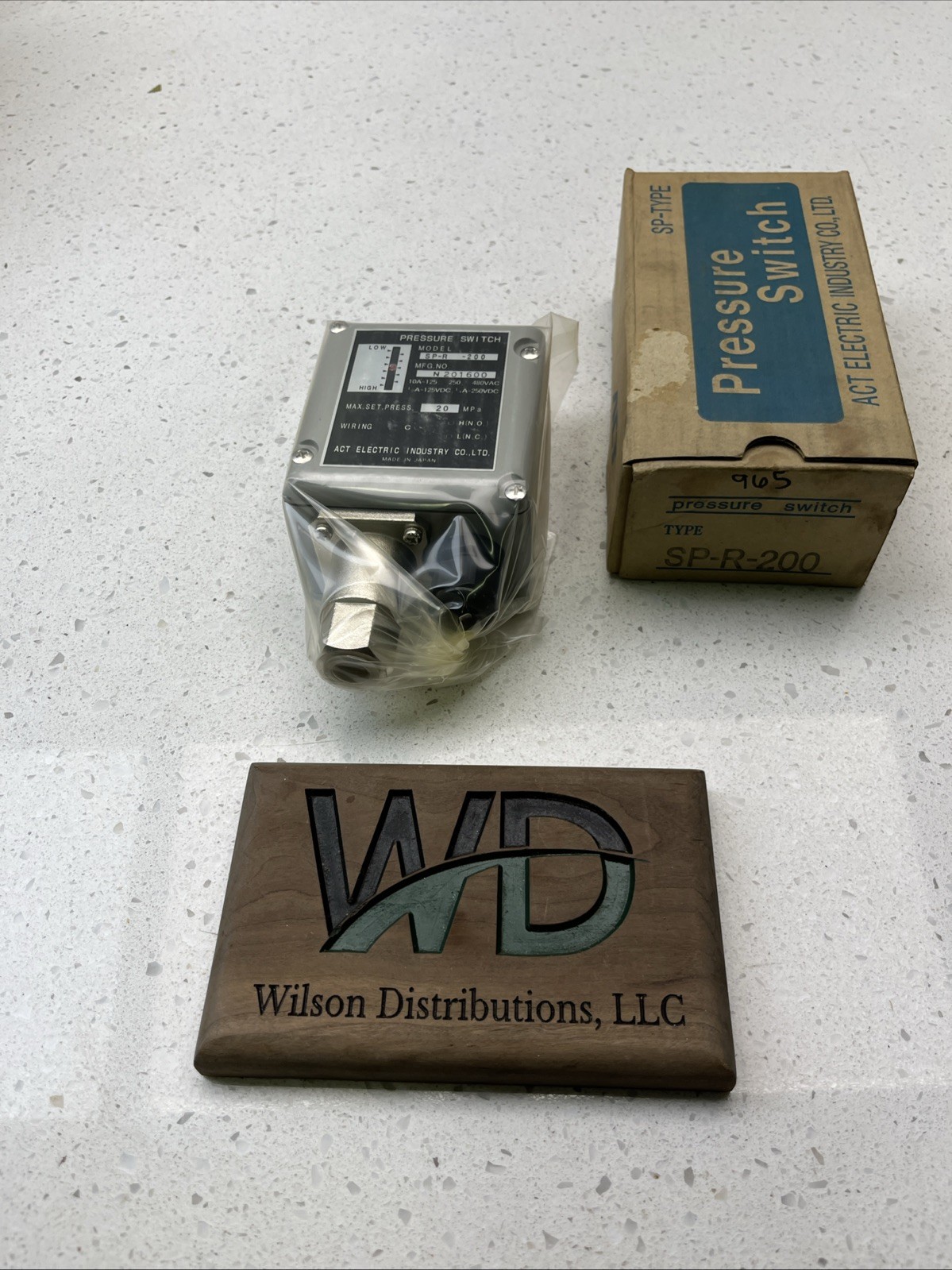 SP-R-200 ACT Electric Pressure Switch 20MPa SP-R-200 ACT Electric Pressure Switch 20MPa