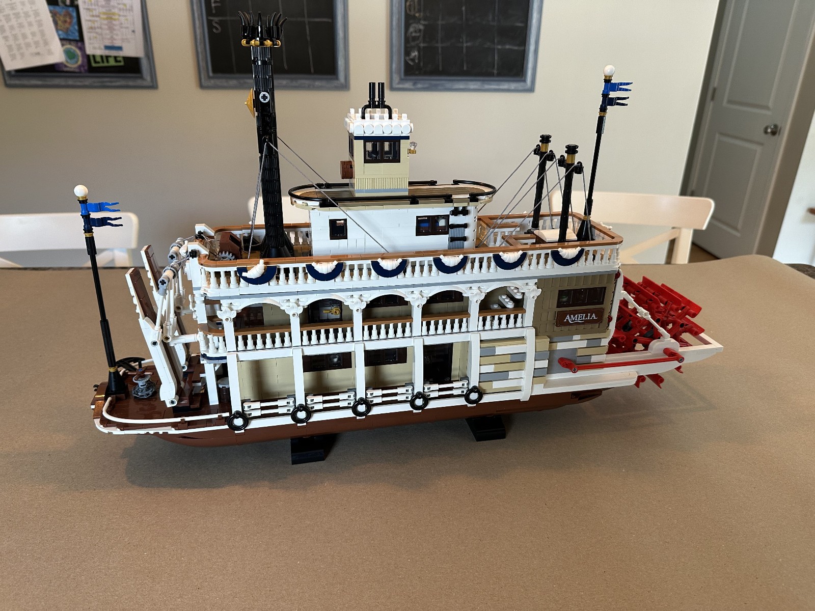 2025 LEGO Ideas 21356 River Steamboat Complete with Box