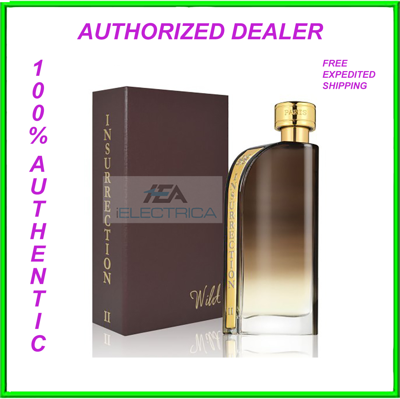 Insurrection II WILD Eau De Toilette Spray for Men By Reyane Tradition 3.0oz Insurrection II WILD Eau De Toilette Spray for Men By Reyane Tradition 3.0oz
