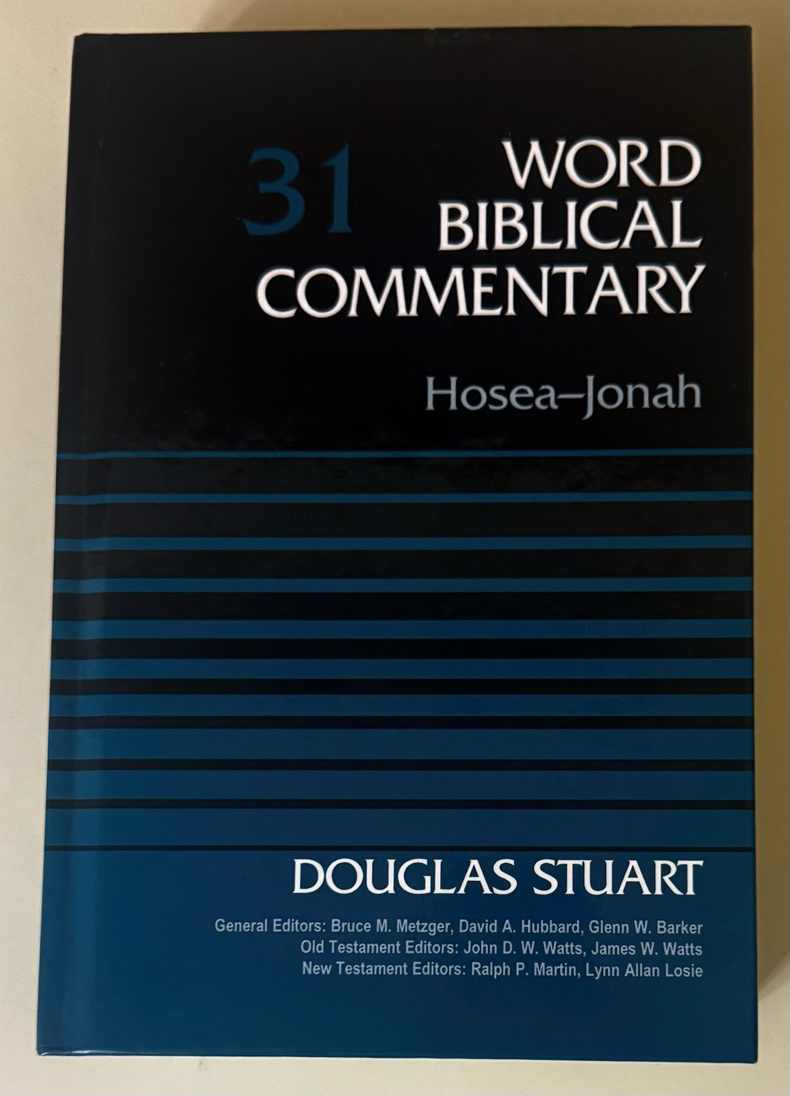 Hosea-Jonah, Volume 31 (Word Biblical Commentary)