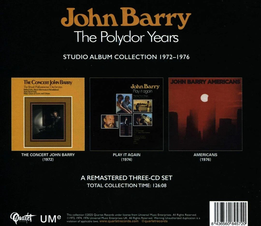 John Barry - the Polydor Years - Studio Album Collection (1972-1976) John Barry - the Polydor Years - Studio Album Collection (1972-1976)