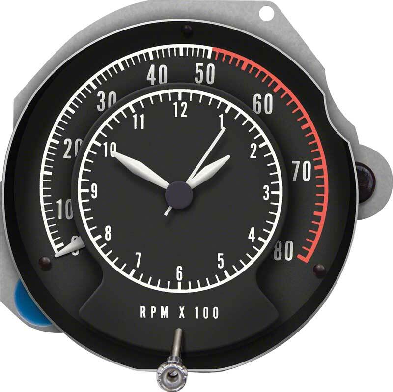 OER Rallye Tachometer and Clock For 1968-1970 Dodge Plymouth B-Body 